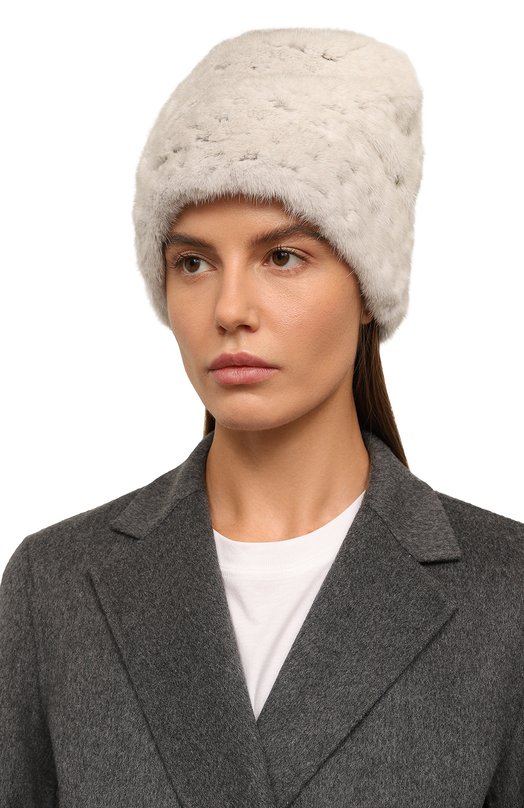 фото Шапка-конверт из меха норки kussenkovv