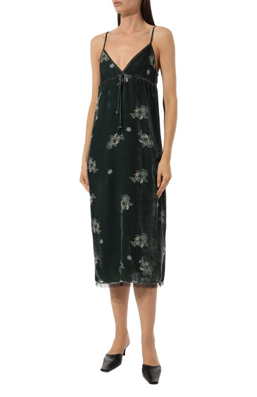 фото Бархатное платье dorothee schumacher