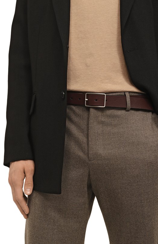 фото Кожаный ремень corneliani