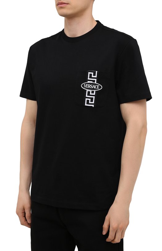 фото Хлопковая футболка versace