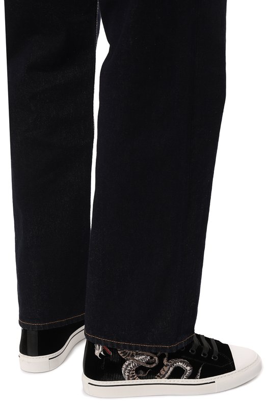 фото Текстильные кеды roberto cavalli