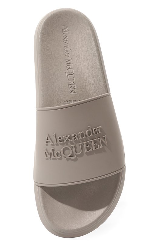 фото Резиновые шлепанцы alexander mcqueen