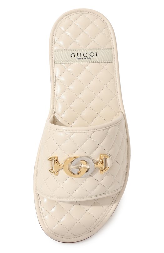 фото Кожаные шлепанцы gucci