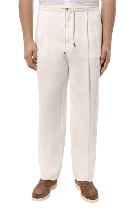 фото Льняные брюки brunello cucinelli