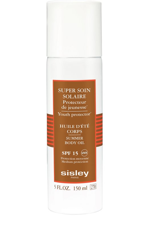 фото Солнцезащитное масло для тела spf15 (150ml) sisley