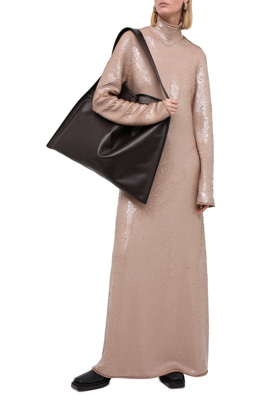 фото Платье с пайетками bottega veneta