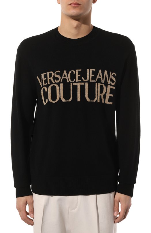 фото Джемпер из шерсти и кашемира versace jeans couture