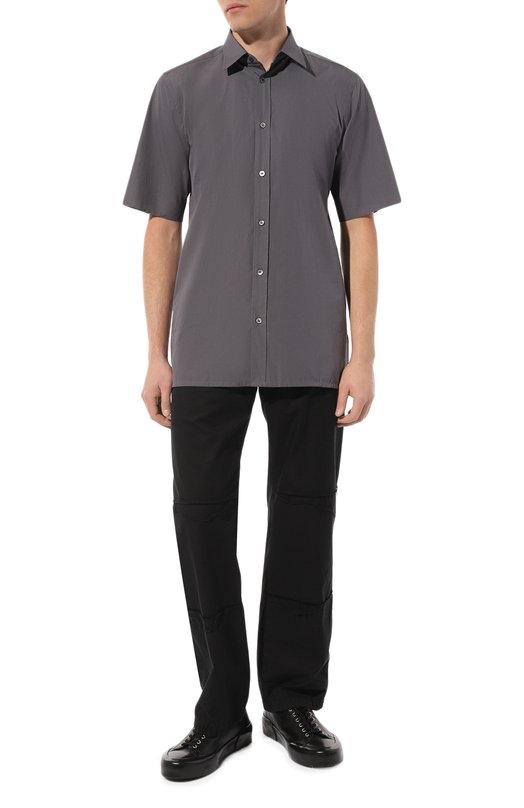 фото Хлопковая рубашка maison margiela