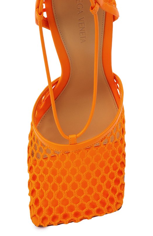 фото Текстильные босоножки stretch bottega veneta