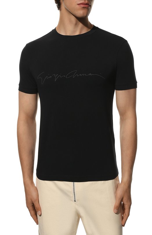 фото Футболка из вискозы giorgio armani