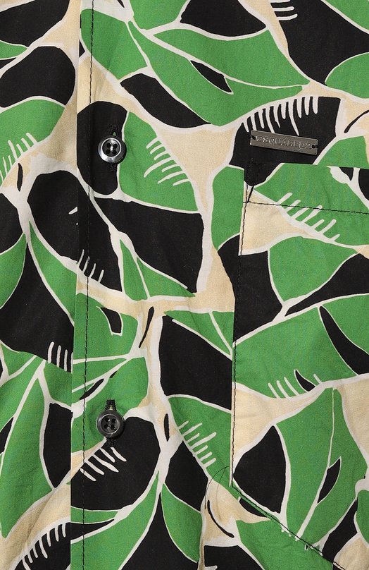 фото Хлопковая рубашка dsquared2