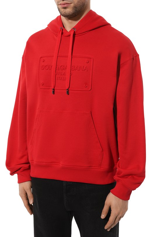 фото Хлопковое худи dolce & gabbana