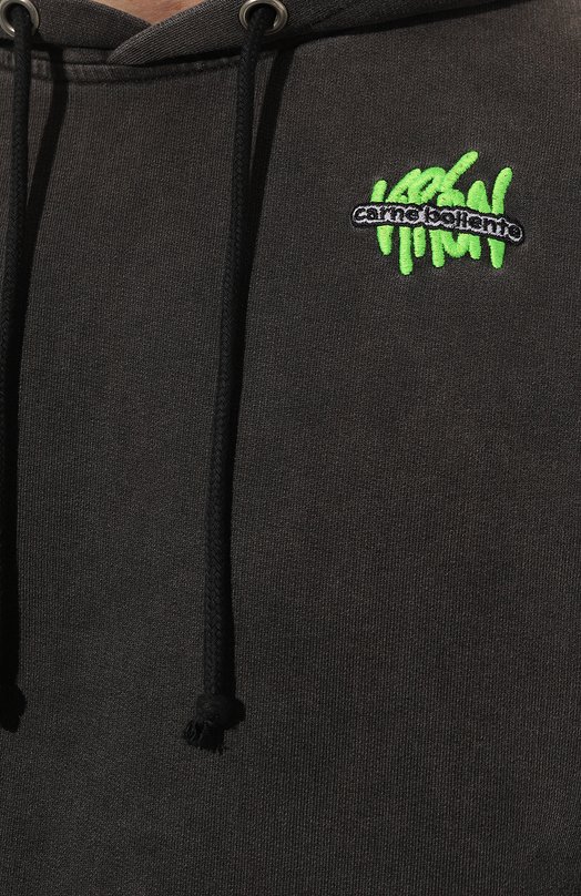 фото Хлопковое худи carne bollente