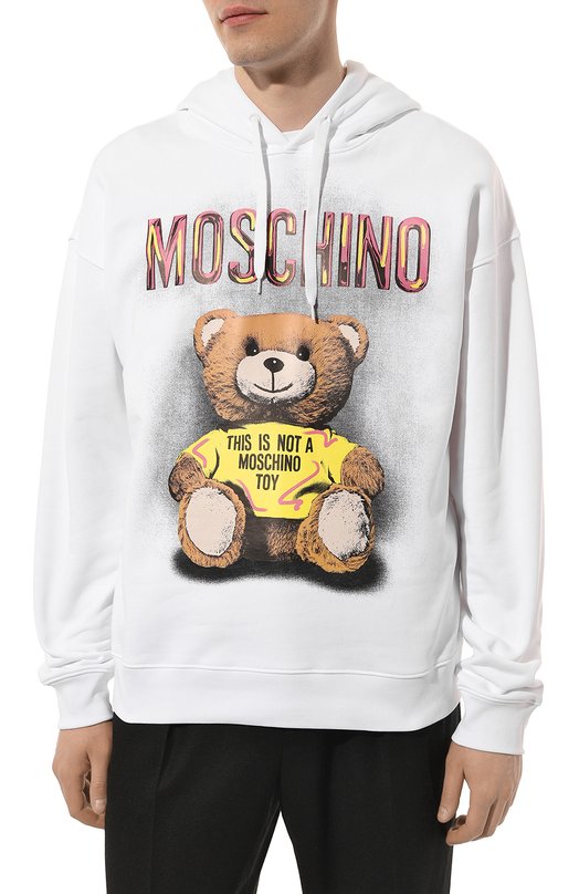 фото Хлопковое худи moschino