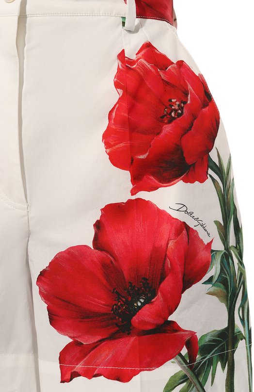 фото Хлопковый шорты dolce & gabbana