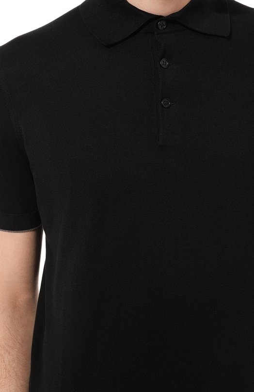 фото Хлопковое поло brunello cucinelli