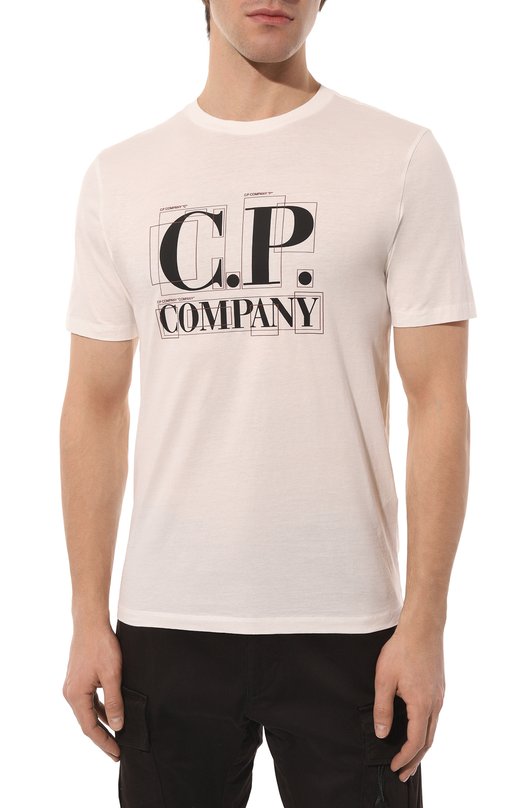 фото Хлопковая футболка c.p. company