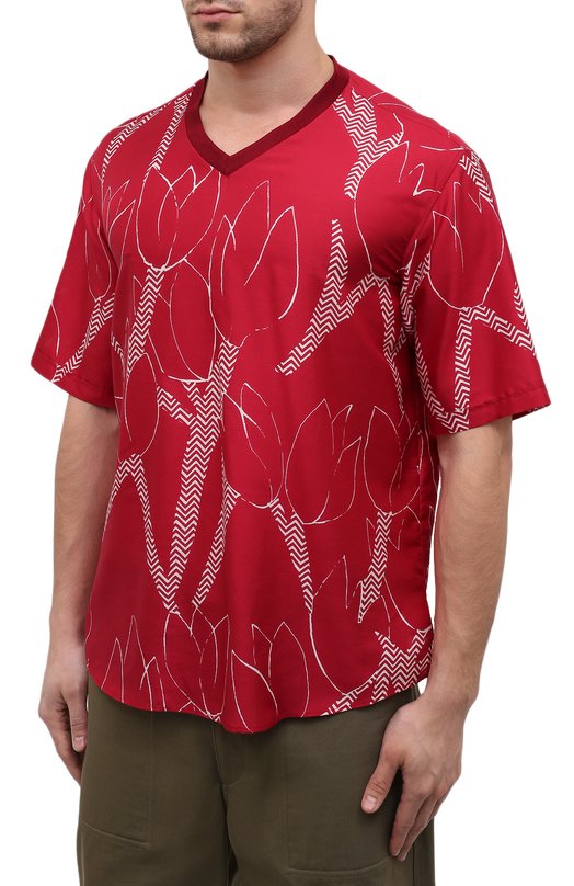 фото Шелковая футболка giorgio armani