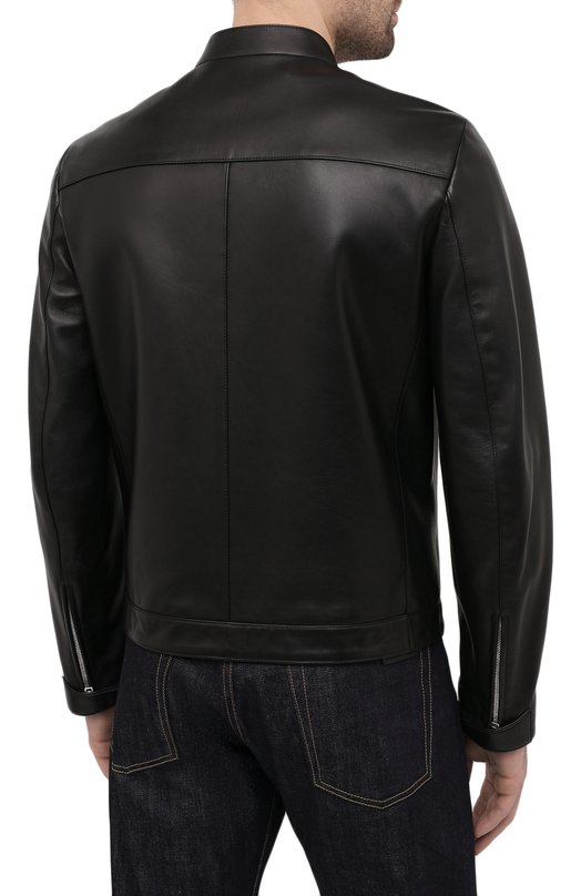 фото Кожаная куртка prada