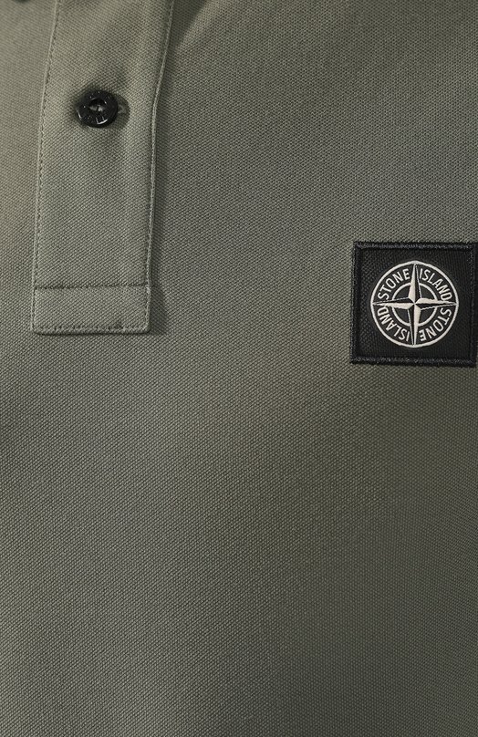 фото Хлопковое поло stone island