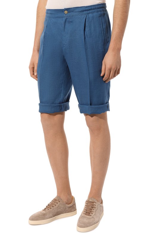 фото Льняные шорты kiton