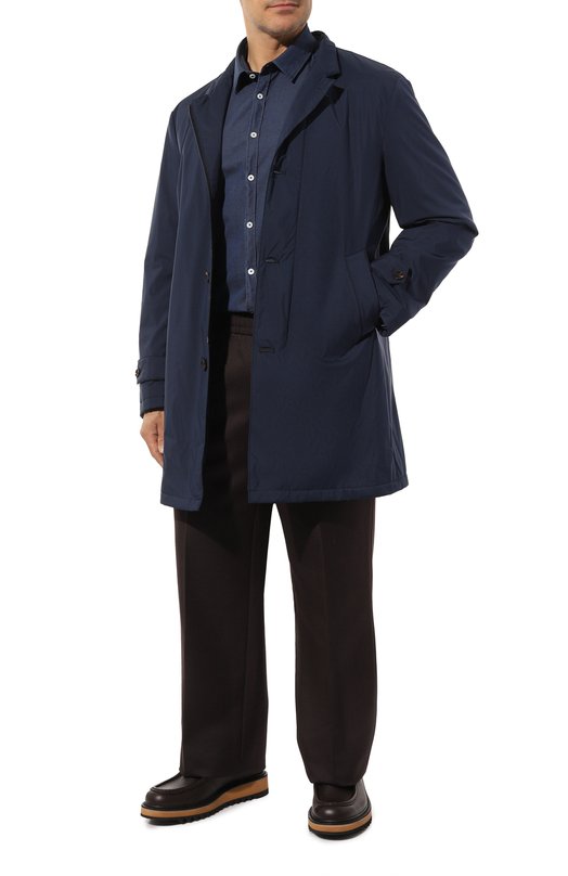 фото Хлопковая рубашка canali