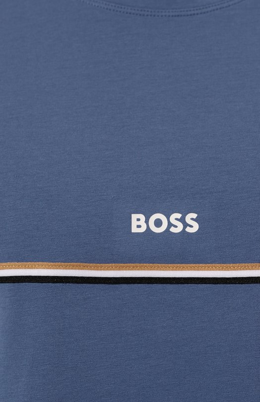 фото Хлопковая футболка boss