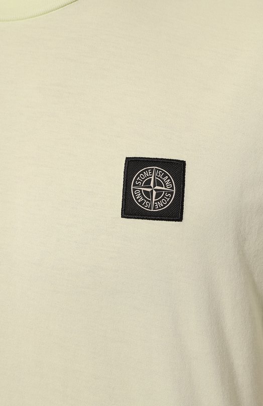 фото Хлопковая футболка stone island