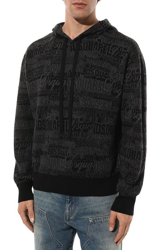 фото Шерстяное худи dsquared2
