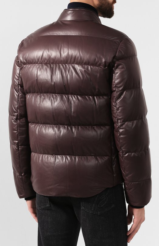 фото Кожаная куртка brioni