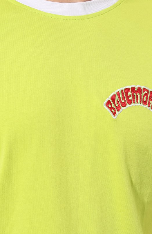 фото Хлопковая футболка bluemarble