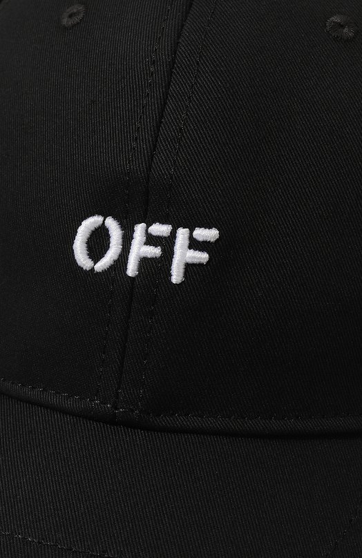 фото Хлопковая бейсболка off-white