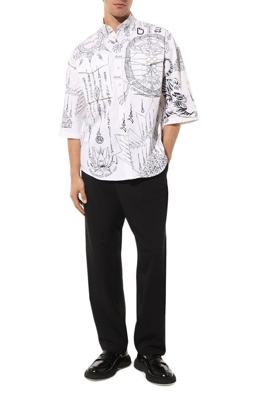 фото Хлопковая рубашка dsquared2