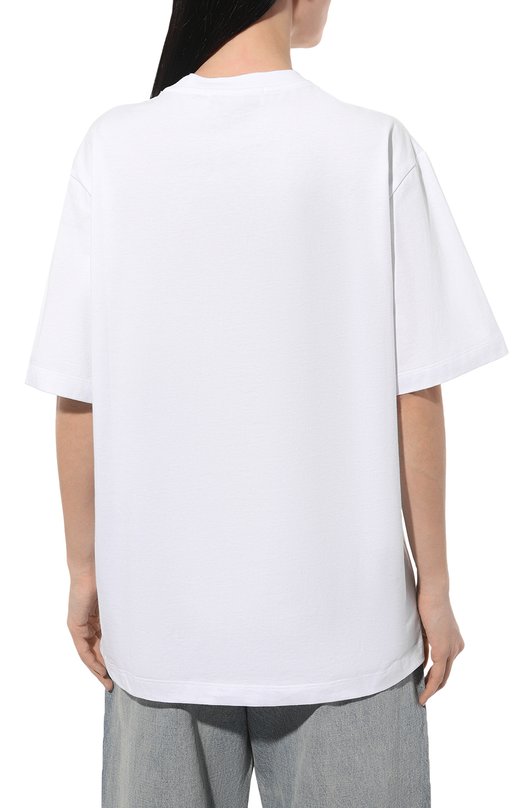 фото Хлопковая футболка msgm