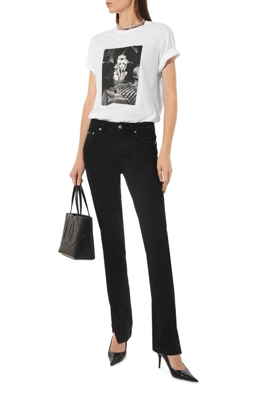 фото Хлопковая футболка dolce & gabbana