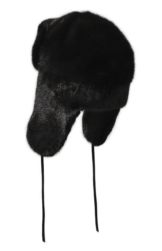 фото Норковая шапка-ушанка ivan furland
