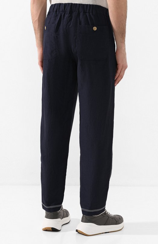 фото Брюки из смеси вискозы и льна giorgio armani