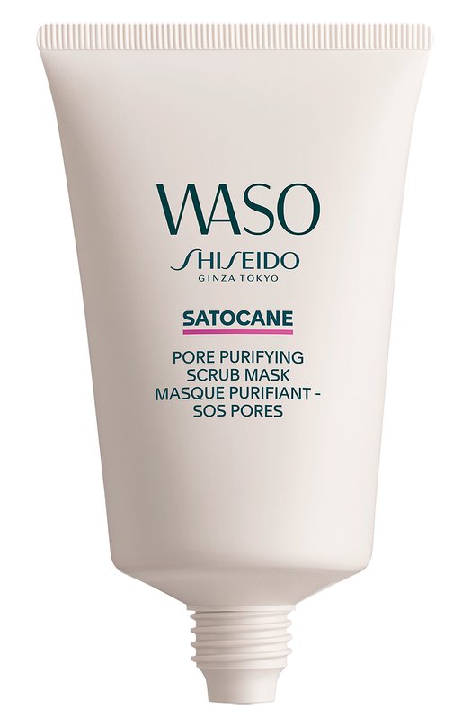 фото Маска-скраб для глубокого очищения пор waso satocane (80ml) shiseido