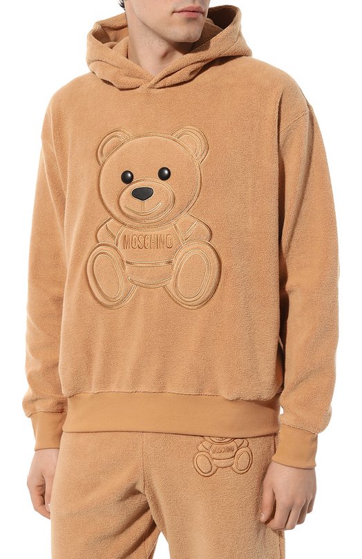 фото Хлопковое худи moschino