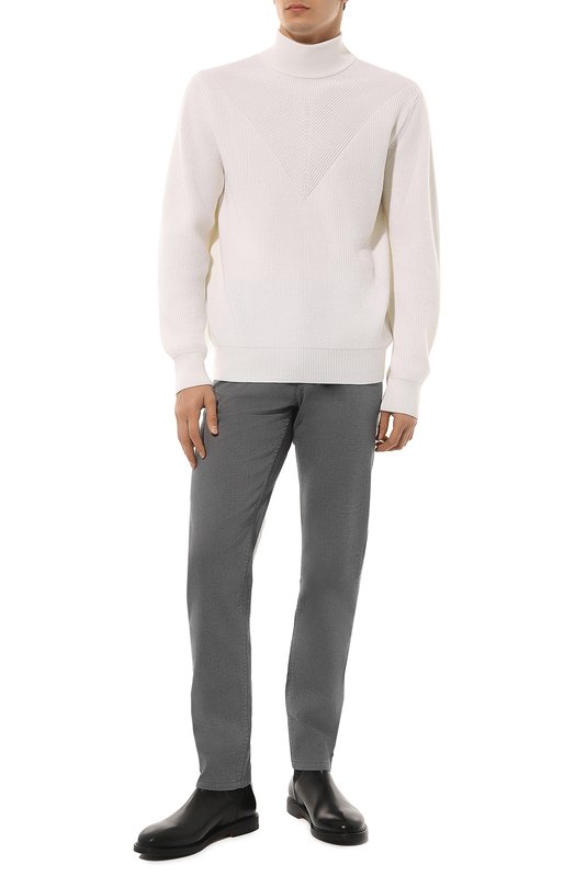 фото Хлопковые брюки boss