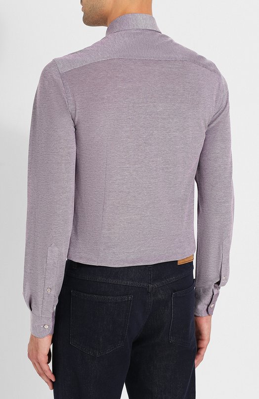 фото Хлопковая рубашка loro piana