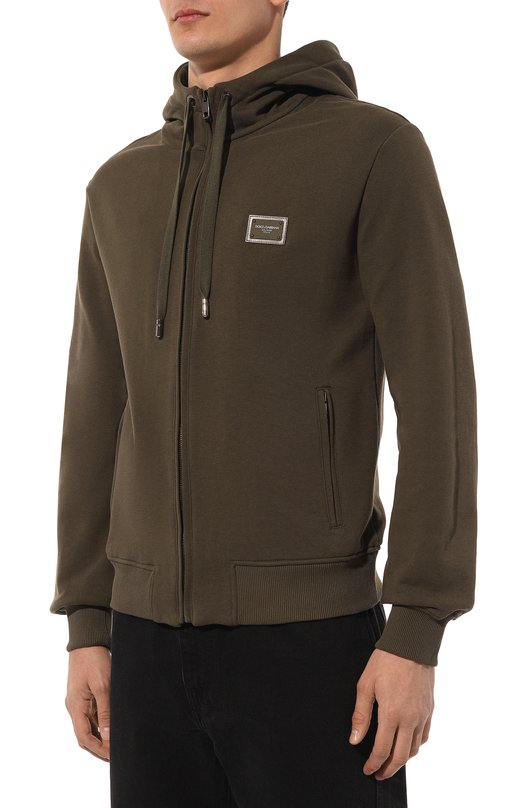 фото Хлопковая толстовка dolce & gabbana