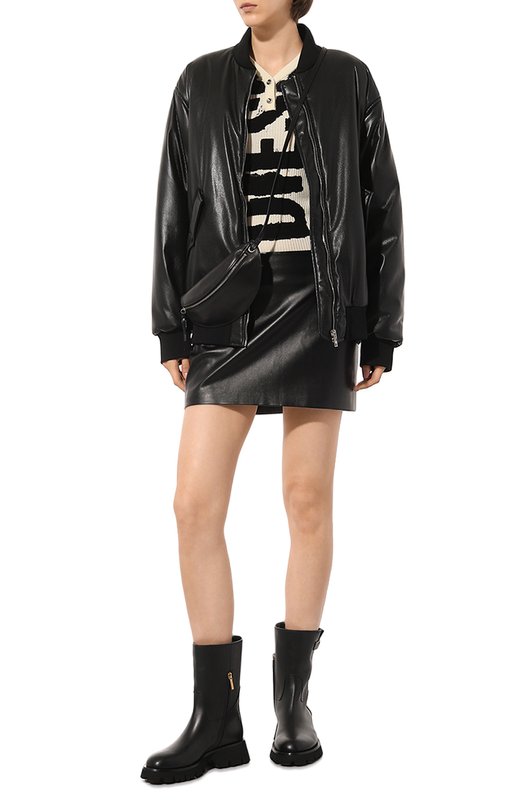 фото Кожаные полусапоги santoni