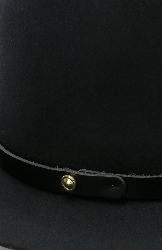 фото Шерстяная шляпа с кожаным ремешком rag&bone