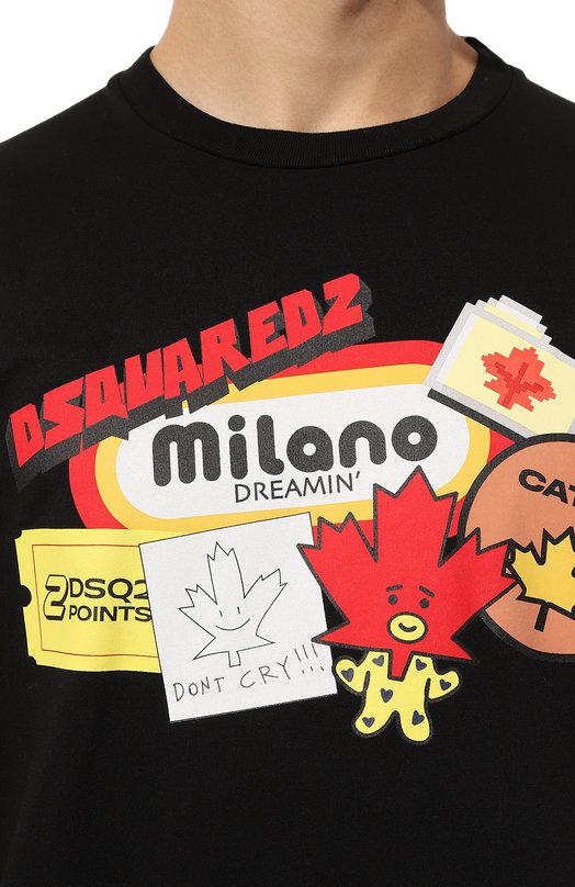 фото Хлопковая футболка dsquared2