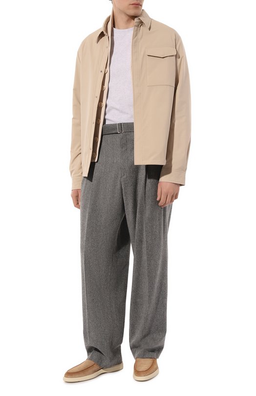 фото Хлопковая футболка brunello cucinelli