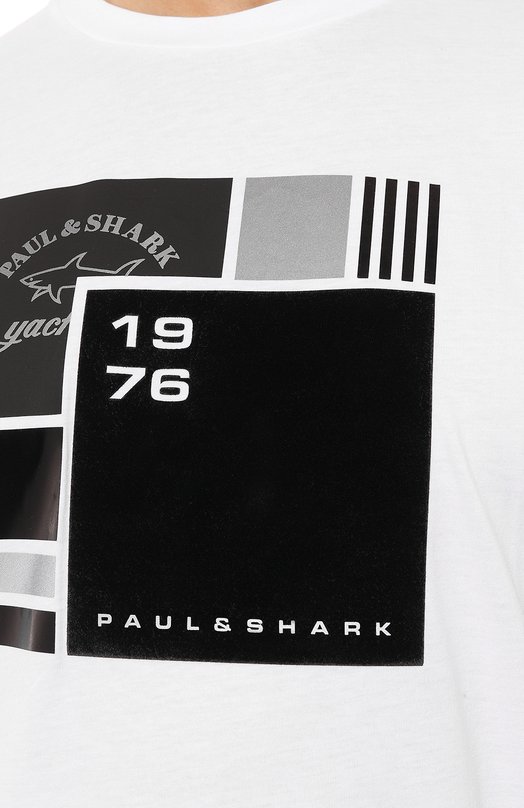 фото Хлопковая футболка paul&shark