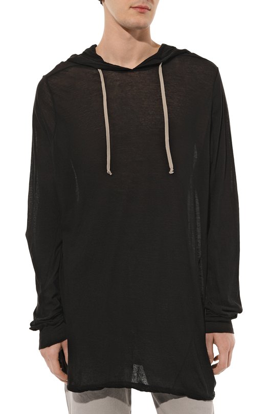 фото Хлопковое худи rick owens