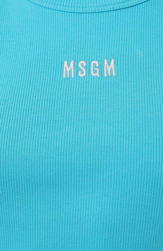 фото Хлопковая майка msgm