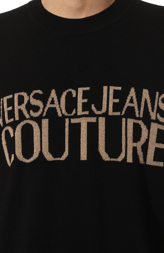 фото Джемпер из шерсти и кашемира versace jeans couture